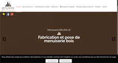 Desktop Screenshot of menuiseriedelaville.com