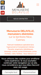 Mobile Screenshot of menuiseriedelaville.com